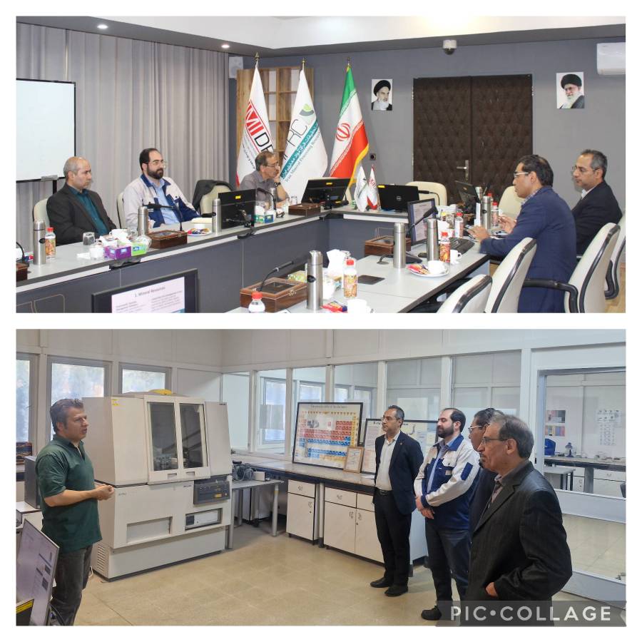 بازدید پژوهشکده اقیانوسشناسی از مرکز تحقیقات فرآوری مواد معدنی با هدف همکاریهای مشترک