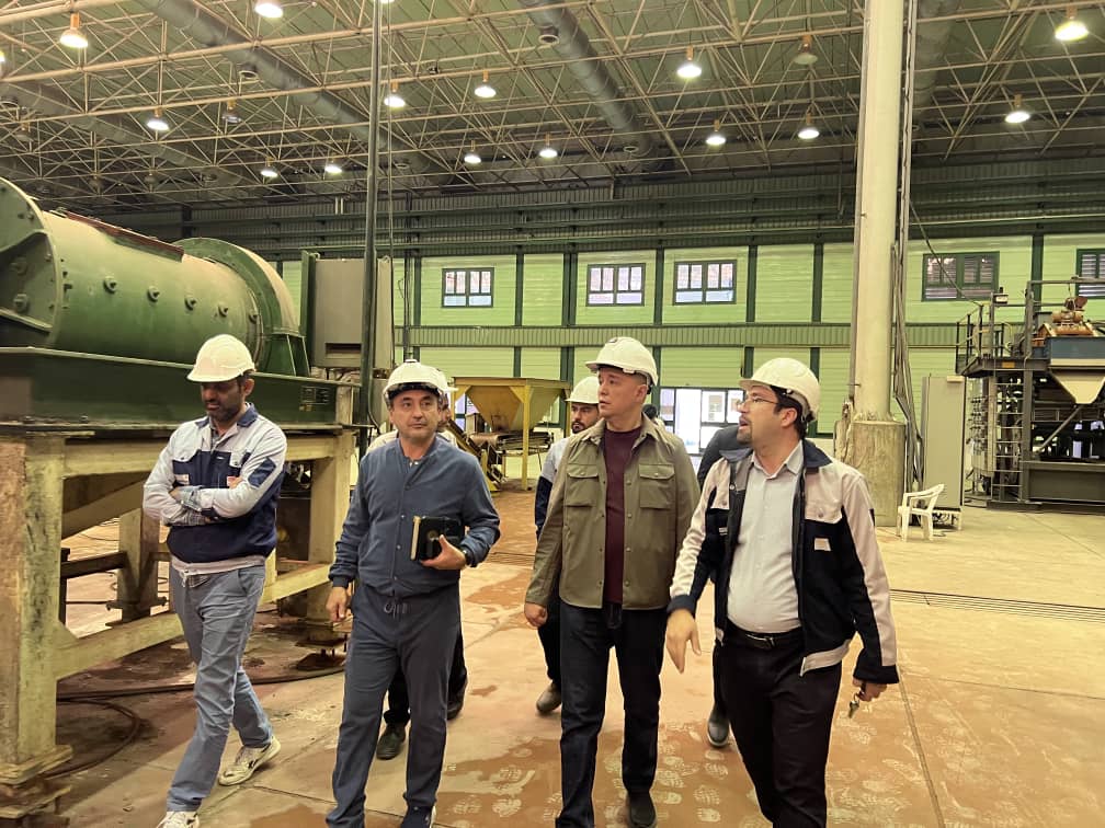 بازدید هیات  اعزامی معدن ازبکستان